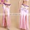 Q-6036# High lace and milk silk long sexy belly dance dress for sale