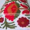 Flower Embroidered Suzani Round Cushion Cover Round Pillow Case 16'' CU5