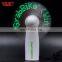 Flash Custom Messages Logo Printing ABS Handle PVC Blade Custom Color LED Mini Flashing Fan