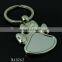 Dog fingernail shape cute keychain dog paws key ring