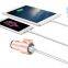 2 port usb car charger metal 4.8a fast car charger  with belt cutter and saft hammer