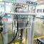 Two component coating machine for double glazing glass making machine