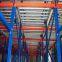 Warehouse carton storage Roller gravity pallet flow rack