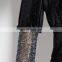 TWOTWINSTYLE Casual Patchwork Diamonds Elegant Women's Coats Notched Long Sleeve Perspective