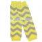 Baby zig-zag leg warmers Kids Unisex Cotton leggings Boy Girl Crawling Knee pads