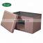 Reatai high quality PVC fabric foldable long cat bed leather pouffe storage ottoman