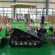 Agricultural Farm Equipment Small Crawler Tractor Rubber Track Tractors for Sale