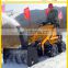 mini skid steer snow cleaning machine snow blower