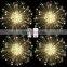 Waterproof Copper Wire Decorative Hanging Fairy Firework Starburst String Lights for Christmas Decoration