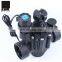 plastic irrigation solenoid valve 1.5 inch with flow control 150P Latching