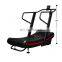 Commercial Fitness Treadmill no Power Curved Treadmill