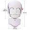 Wholesale 7 Color LED Neck Face Mask Portable PDT LED Photon Light Therapy Beauty Machine