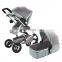 Fashion Light baby push cart baby stroller and foldable wagon