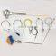 high temperature sensor platinum rhodium R S B K type thermocouple probe