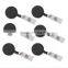 Bokit 100Pcs NEW Retractable Reel ID Badge Key Card Name Tag Holders With Belt