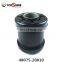 48075-20010 Car Auto Parts Rubber Bushing Lower Arm Bushing For Toyota
