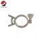 Lost wax casting Stainless steel 304 316 Pipe clips/heavy duty/extended/multiple/U bolt/three/two bolt Adjustable China Manufacturer plumbing fitting Pipe clamp
