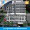 Apartment with imported organic glass miniature building scale model
