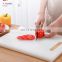 colourful flexible plastic cutting board non-toxic cutting board for food