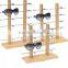 2016 hot selling Eco-friendly stand for 10 pairs or 12 pairs wood sunglasses display rack