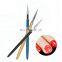 Classic Metal Handle Nylon Hair Nail Art Liner Brush 3pcs/set for 3D drawing nail brushes