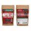 Logo Printed Customized Food Stand Up Eco Friendly Resealable Kraft Tea Pouches Paper Tea Bag Packaging