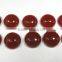 Red Chalcedony 15x15 mm Round Cabochon