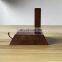 wooden christmas decoration single key holder doorback wall coat hat hook