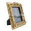 hot sale modern table top cheap golden resin picture photo frame for sale