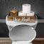 Rustic Home Decor Bathroom Decor Box  Wooden Desk Storage Box Multi-use Drawer Organizer