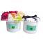Custom preserved round paper cardboard fresh flower packaging gift box with lid hat