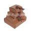 Bulk Sale Private Label Large Capacity Foldable Present Boxes Kraft Paper Gift Box Closure with Ribbon