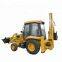 Low Cost Machinery European Backhoe Wheel Loader With 1 Year Warranty