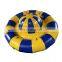 Cheap inflatable sports challenge games water ring inflatable disco boat