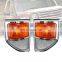 R81510-60540 and L81520-60410 Front Corner Light PAIR Chrome For TOYOTA Land Cruiser FJ75FJ70 1999-2003 Car Corner Lamp