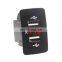 Modified dual usb car charger with voltage display in the original hole parking space for Honda
