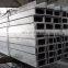 Galvanized C Channel Steel Q235B U shaped steel with 6m Length