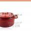 Hot sale Trionfo cast iron red enamel pot