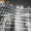 Self-stretch diamond hole expanded metal aluminum foil mesh