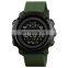 SKMEI 1511/1512 mens sport wrist watch ABS/stainless steel case digital watch with compass