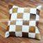 COW HIDE CUSHION COVER