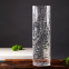 Wholesale Cheap Clear Glass Cylinder Vases Thick Tall Crackle Glass Vase For Home Wedding Decoration