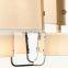 Modern Industrial Style Leaf shape oval fabric shade Chandelier Light Fixture For Living Dining Room Kitchen Island Foyer Lobby