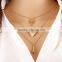 Bohemia style body jewelry multilayer necklace woman simple design factory directly selling cheap price