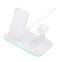 Foldable Super Thin wireless charging 5W-15W 3-in-1 Strong Magnetic charger for phone earphone smart watch