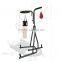 China weight training equipment punching bag with leather cover