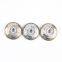 Embossed logo Brass material Jeans Jacket logo Custom Metal Buttons for Denim Jeans
