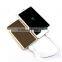 leather Power Bank 4000mah slim mobile tablet Power Bank