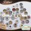 China Textile Engraved Jean Shank Custom Metal Jeans Button