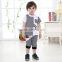 Handsome Boy Collections 2015 Children Clothing Sets Two Piece Summer Clothes Sets